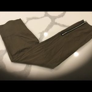 INC Leggings with Gold Zippers